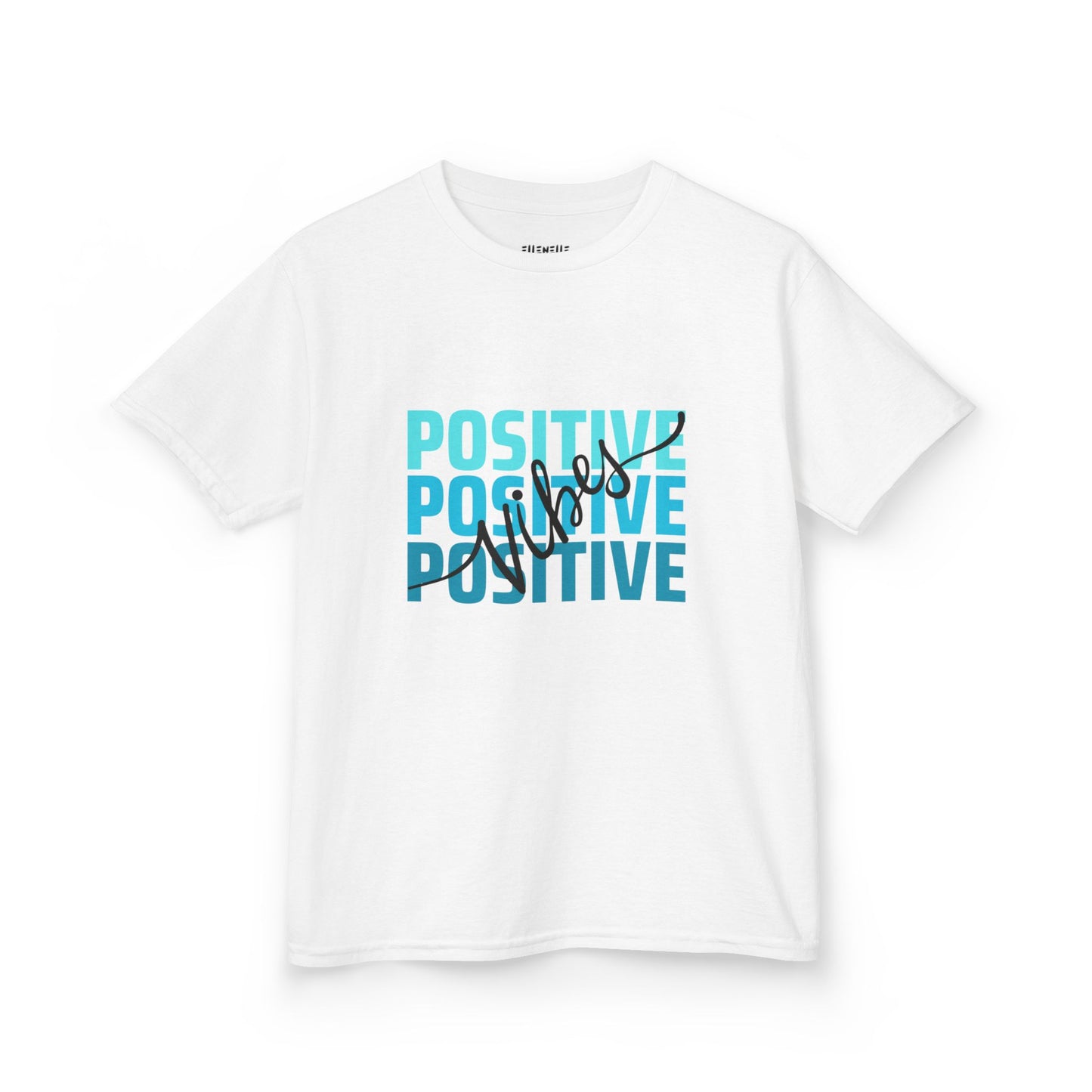 Positive Vibes Motivational Kids T-Shirt, Positive Affirmation Shirt, Gift for Children, Encouraging Apparel