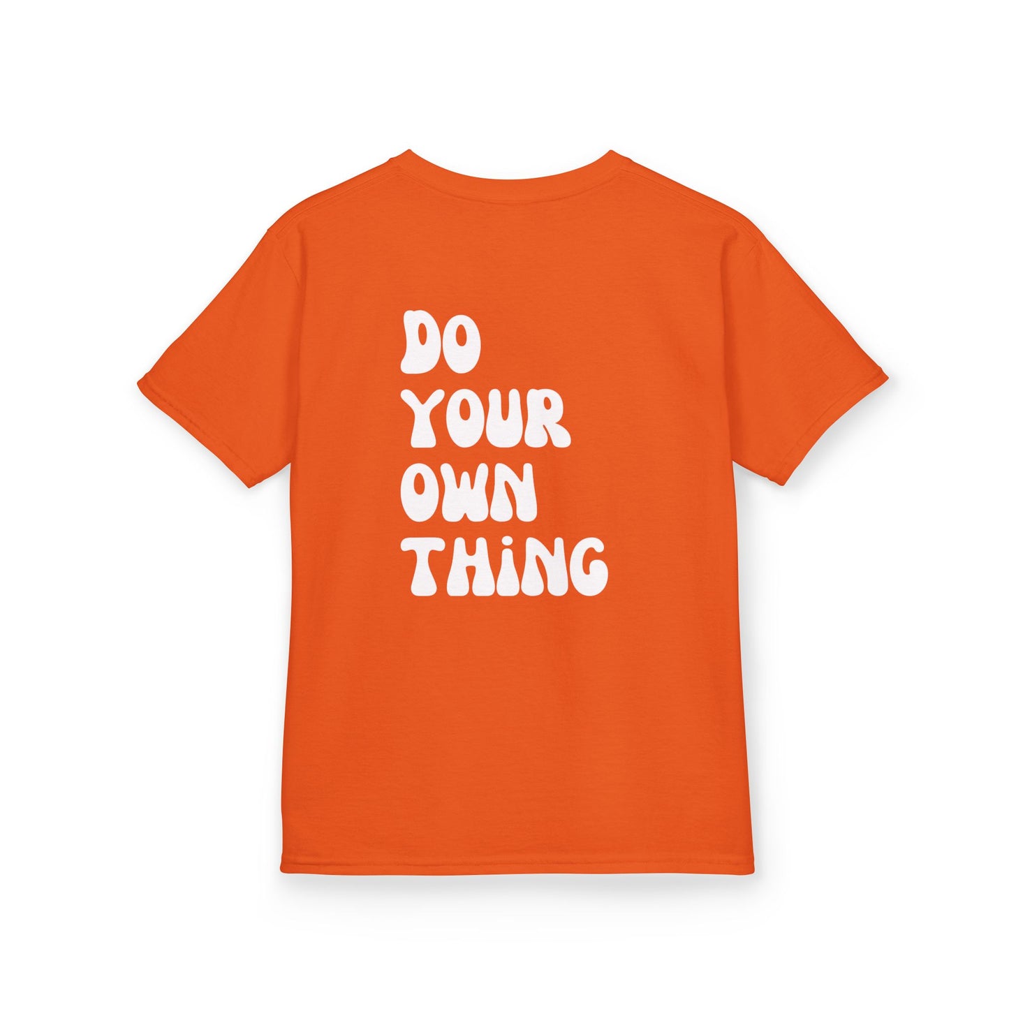 Do Your Own Thing Motivational Kids T-Shirt, Positive Affirmation Shirt, Gift for Children, Encouraging Apparel