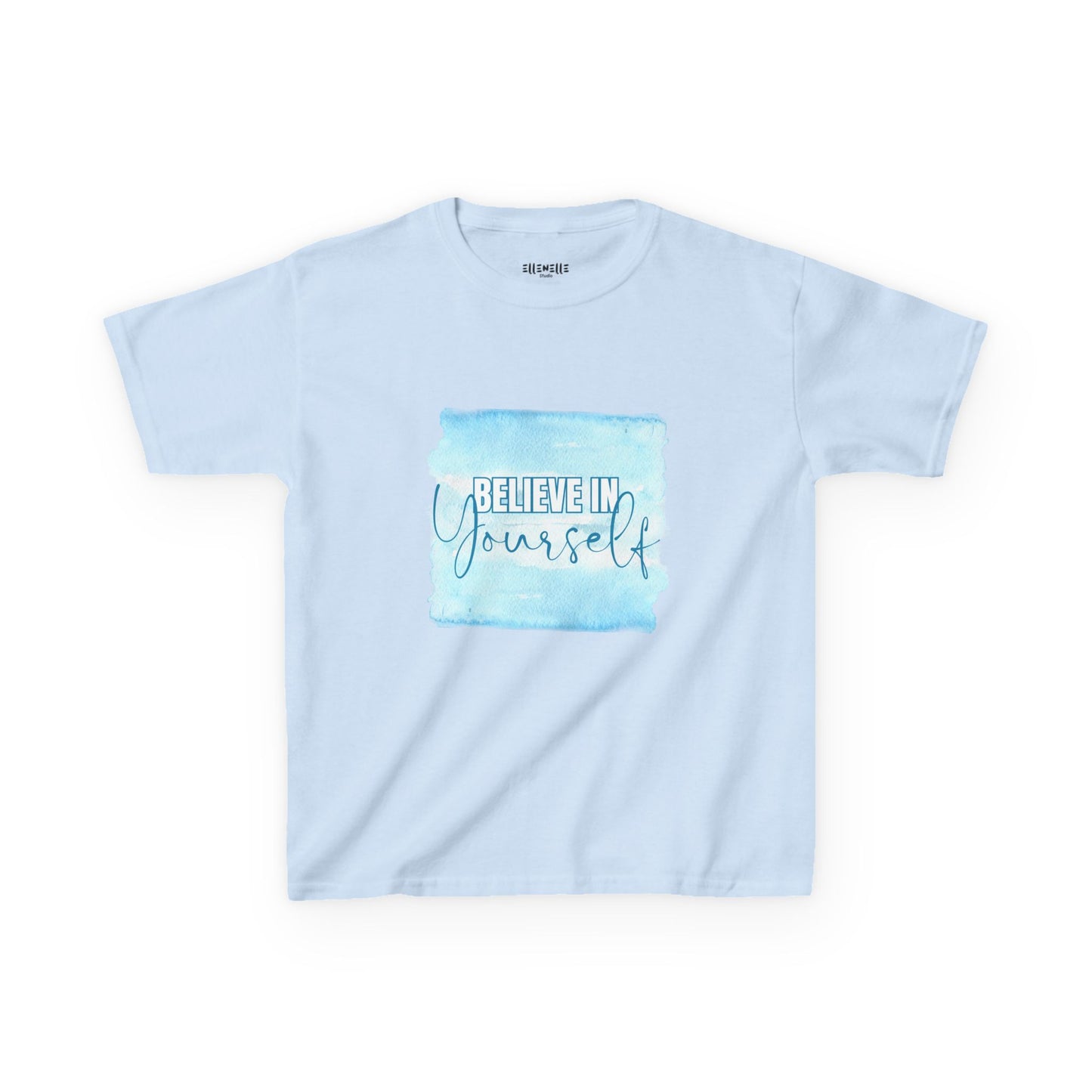 Believe in Yourself Motivational Kids T-Shirt, Positive Affirmation Shirt, Gift for Children, Encouraging Apparel
