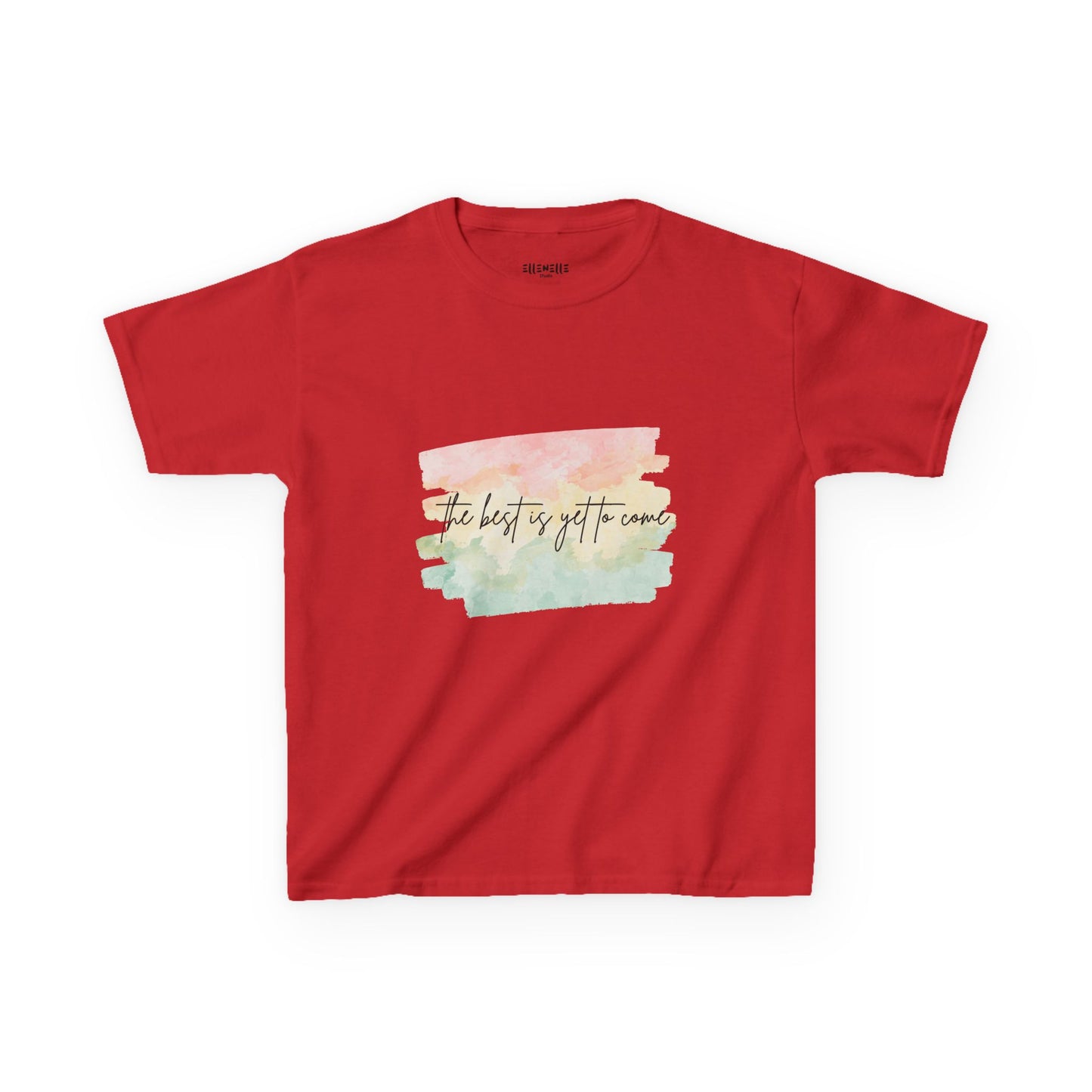 The Best Is Yet To Come Motivational Kids T-Shirt, Positive Affirmation Shirt, Gift for Children, Encouraging Apparel