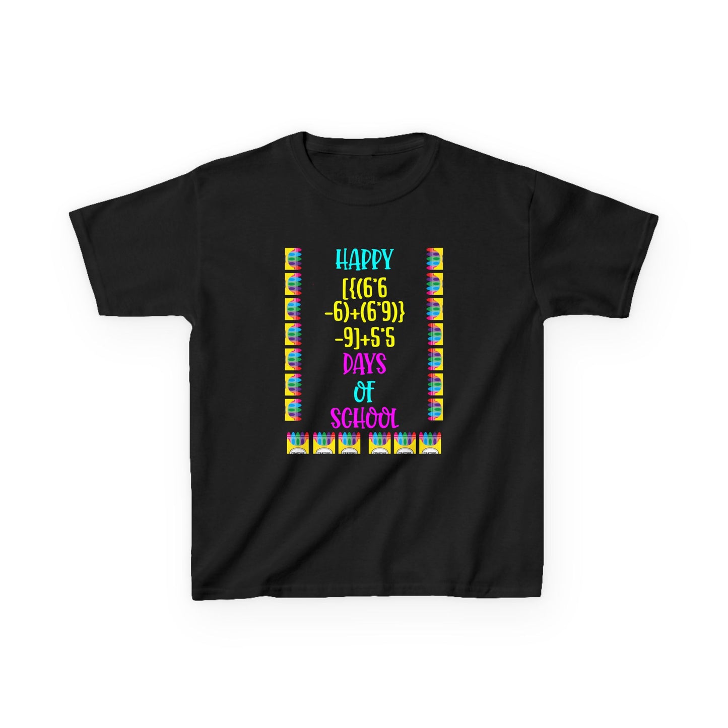 Crayons 100 Days of School Celebration Shirt