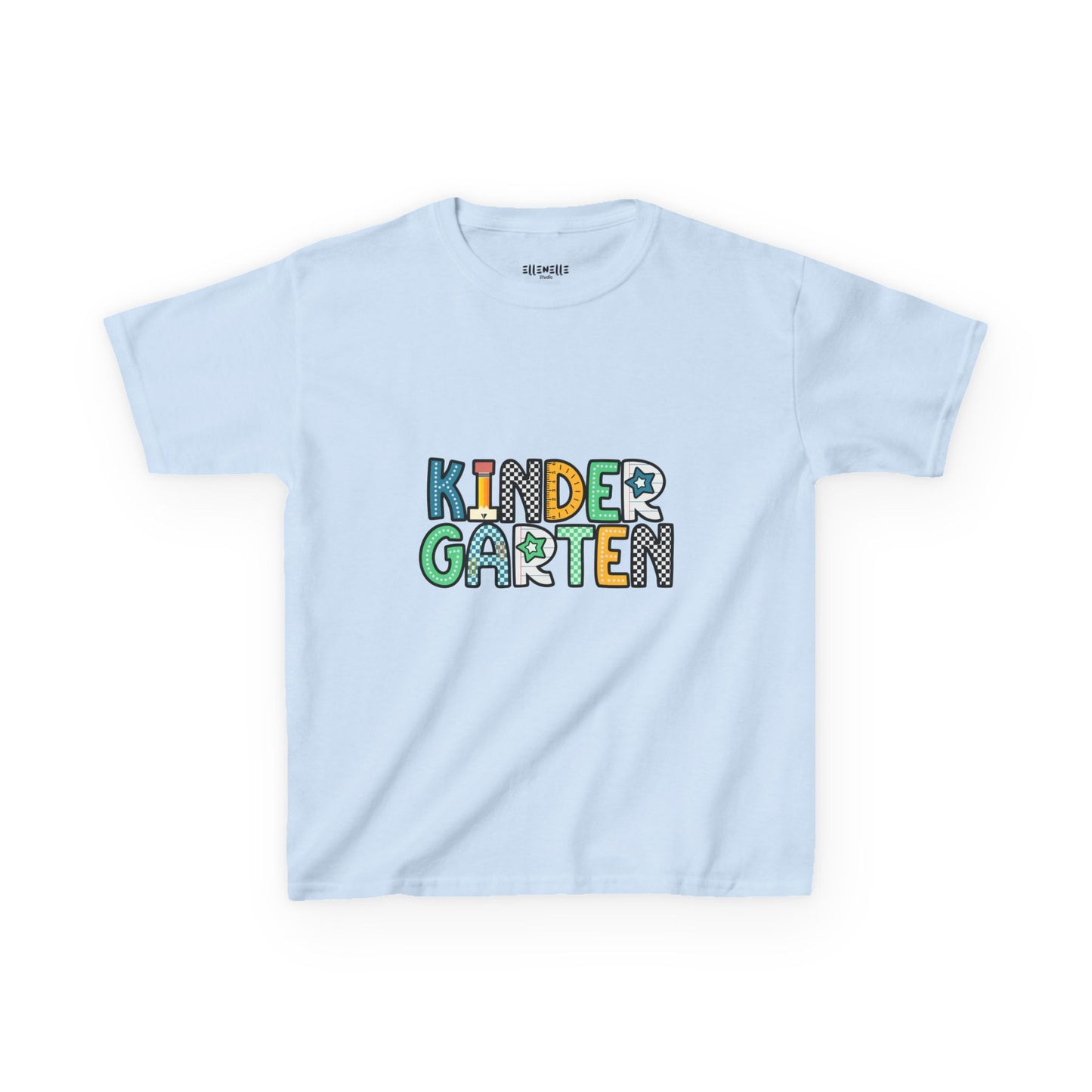 Kindergarten T‑Shirt — Blue Back-to-School Tee
