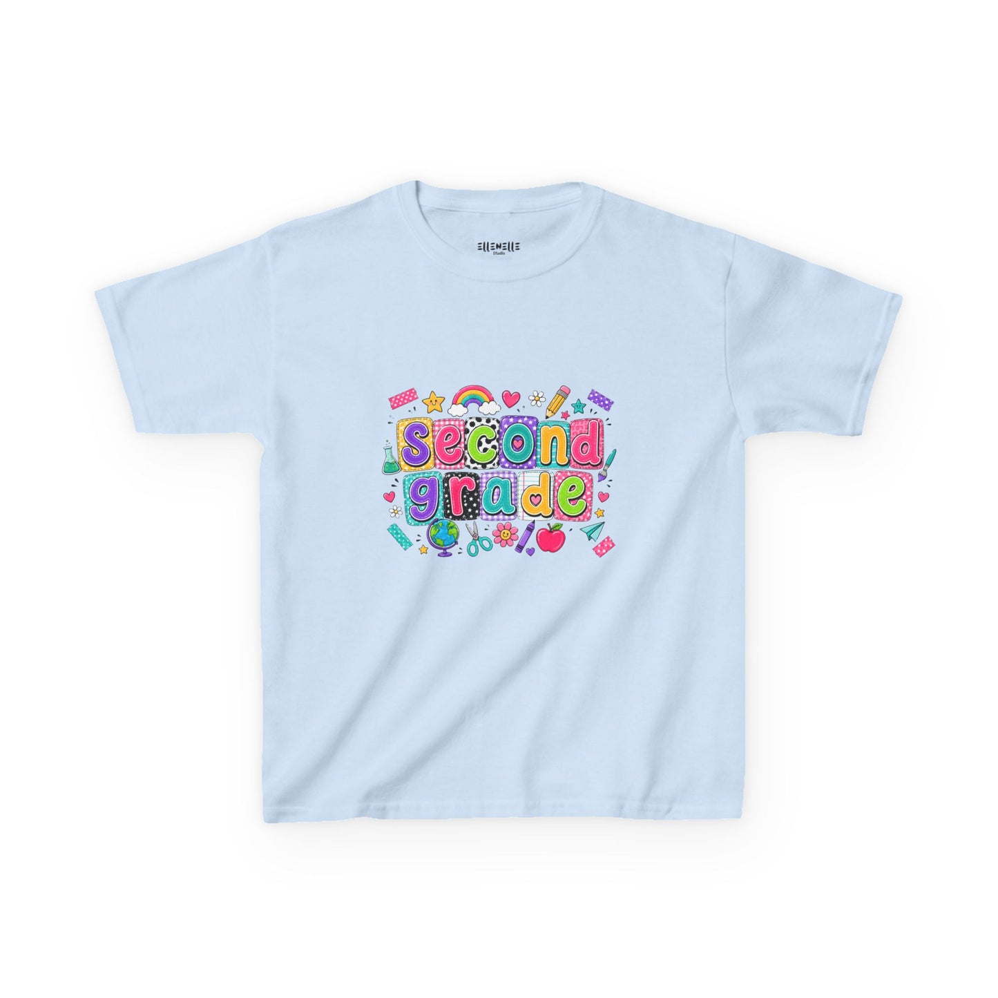 Second Grade T‑Shirt — Bright Back-to-School Tee