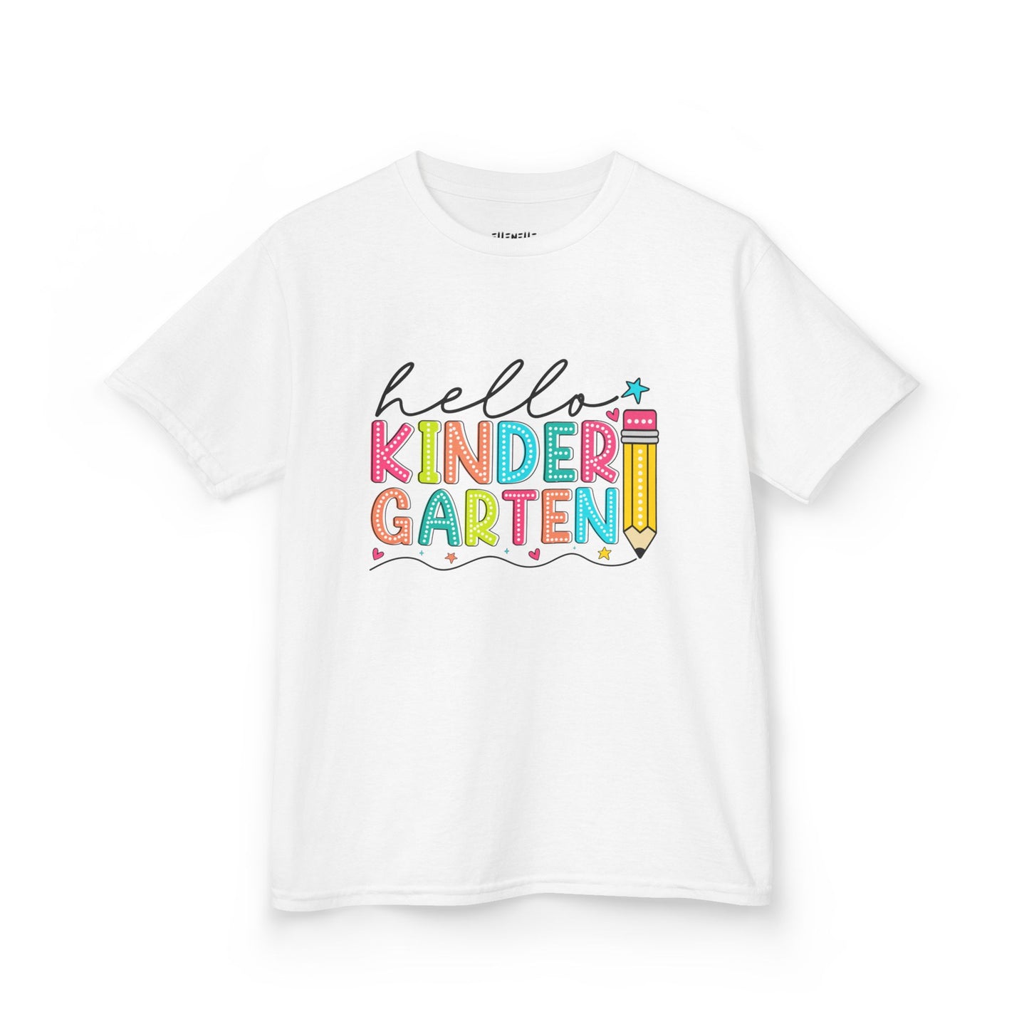 Hello Kindergarten T‑Shirt — Bright Back-to-School Tee