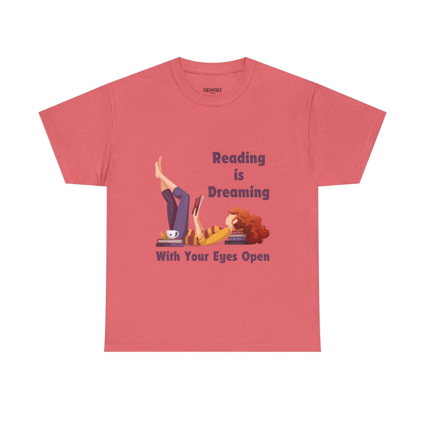 Reading is Dreaming With My Eyes Open... T-Shirt, Unisex Tee