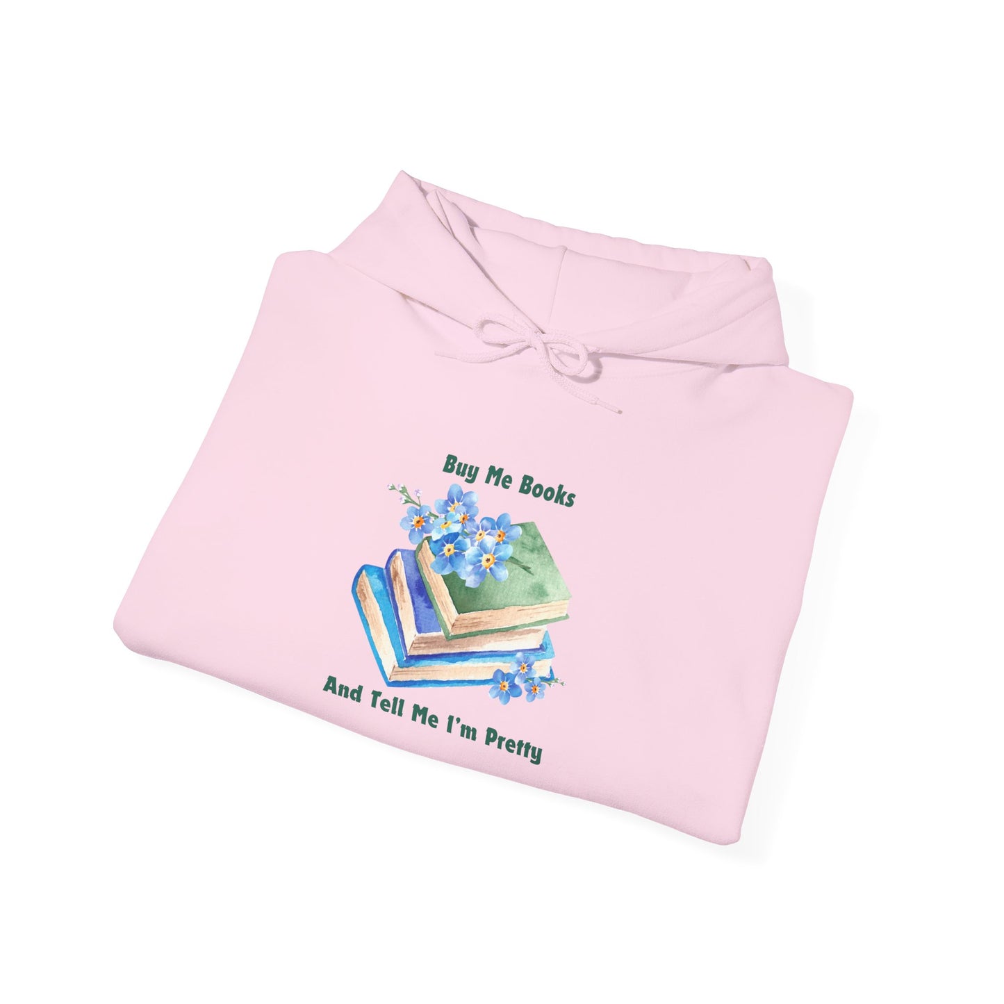 Buy Me Books Unisex Hooded Sweatshirt with Library Design, Cozy Literature Hoodie for Book Lovers, Perfect Gift for Readers, Literary [...]