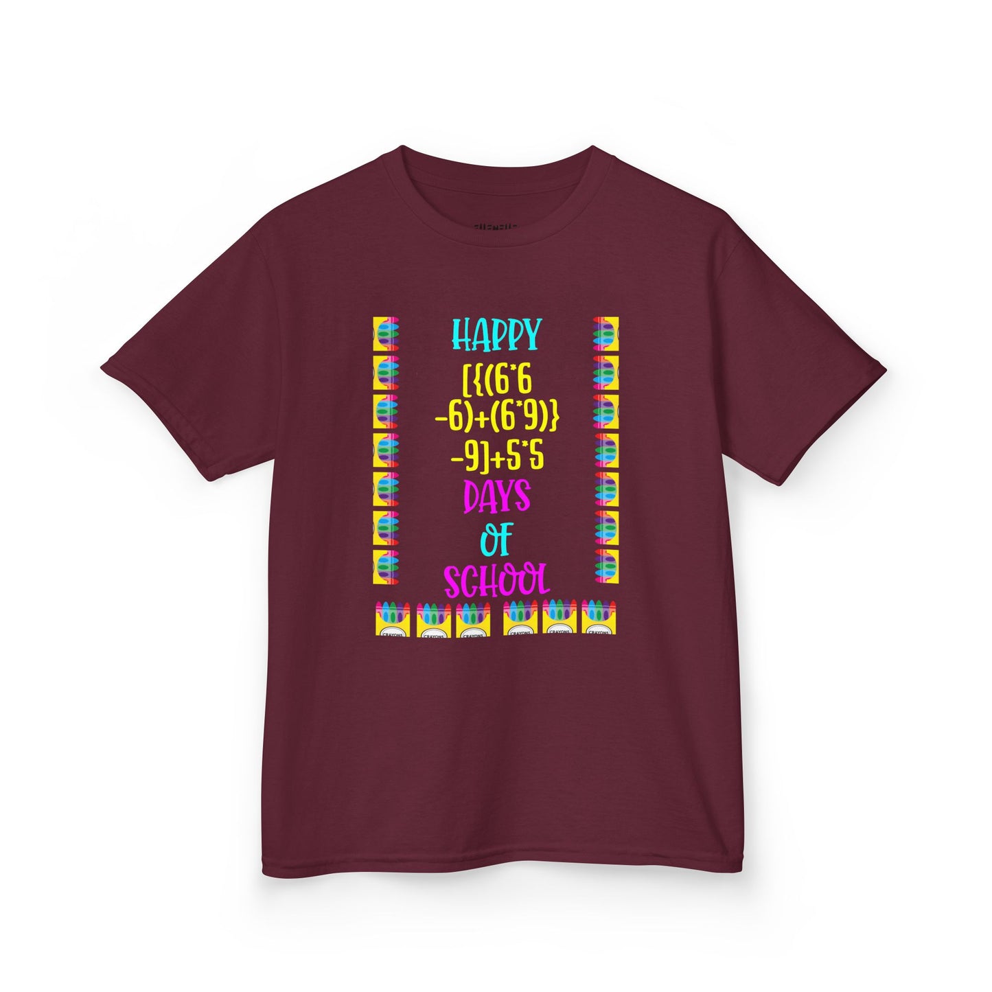Crayons 100 Days of School Celebration Shirt