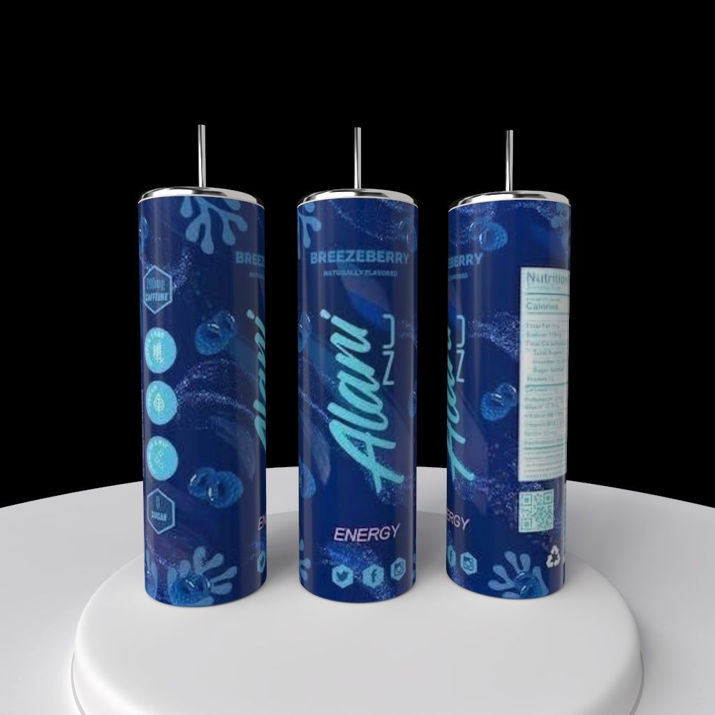 Energizing Alani 20oz Silver Stainless Steel Tumbler
