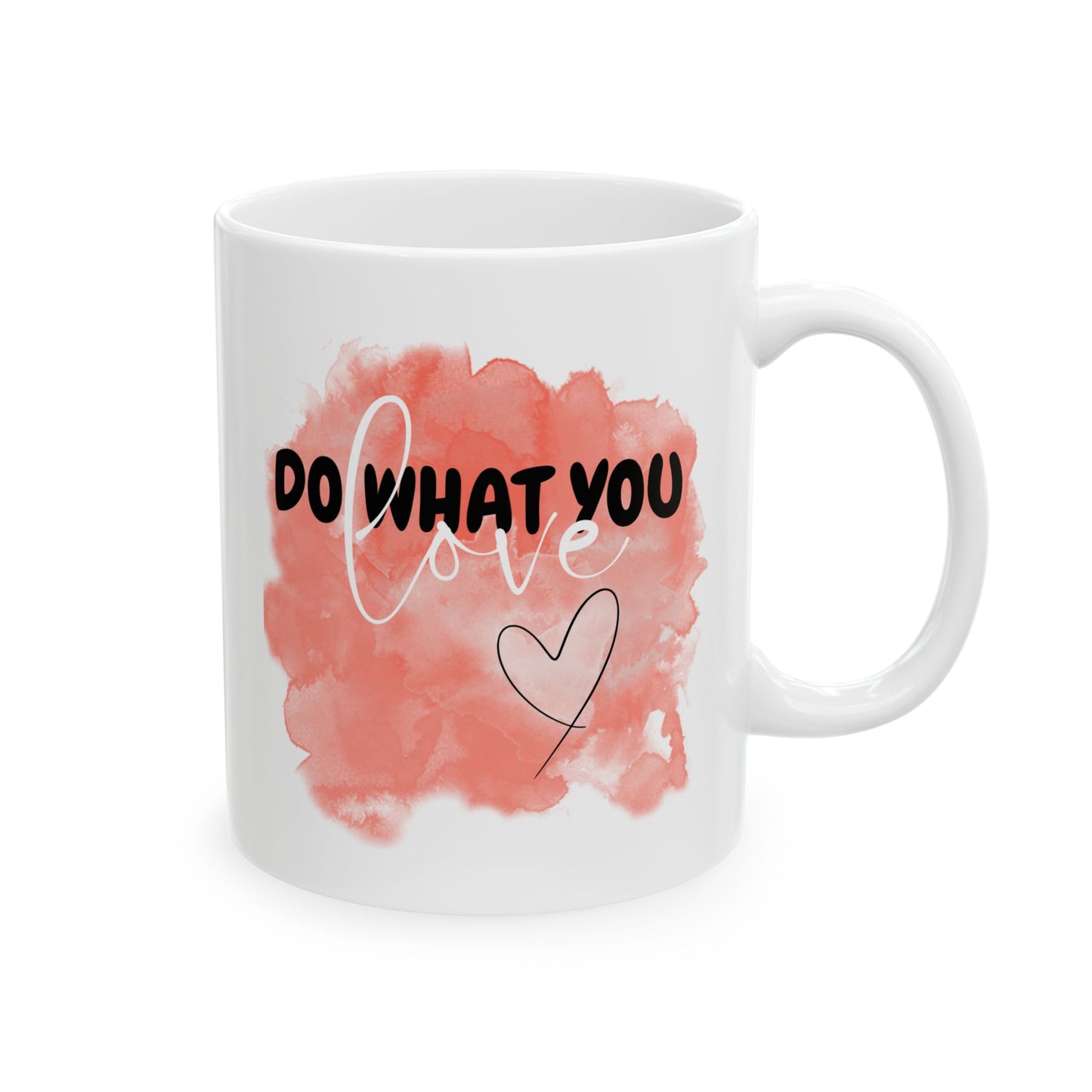 Do What You Love Inspirational Ceramic Mug, 11oz and 15oz Coffee Cup for Motivation, Great Gift for Friends, Birthday, Self-Care, Office Decor, [...]