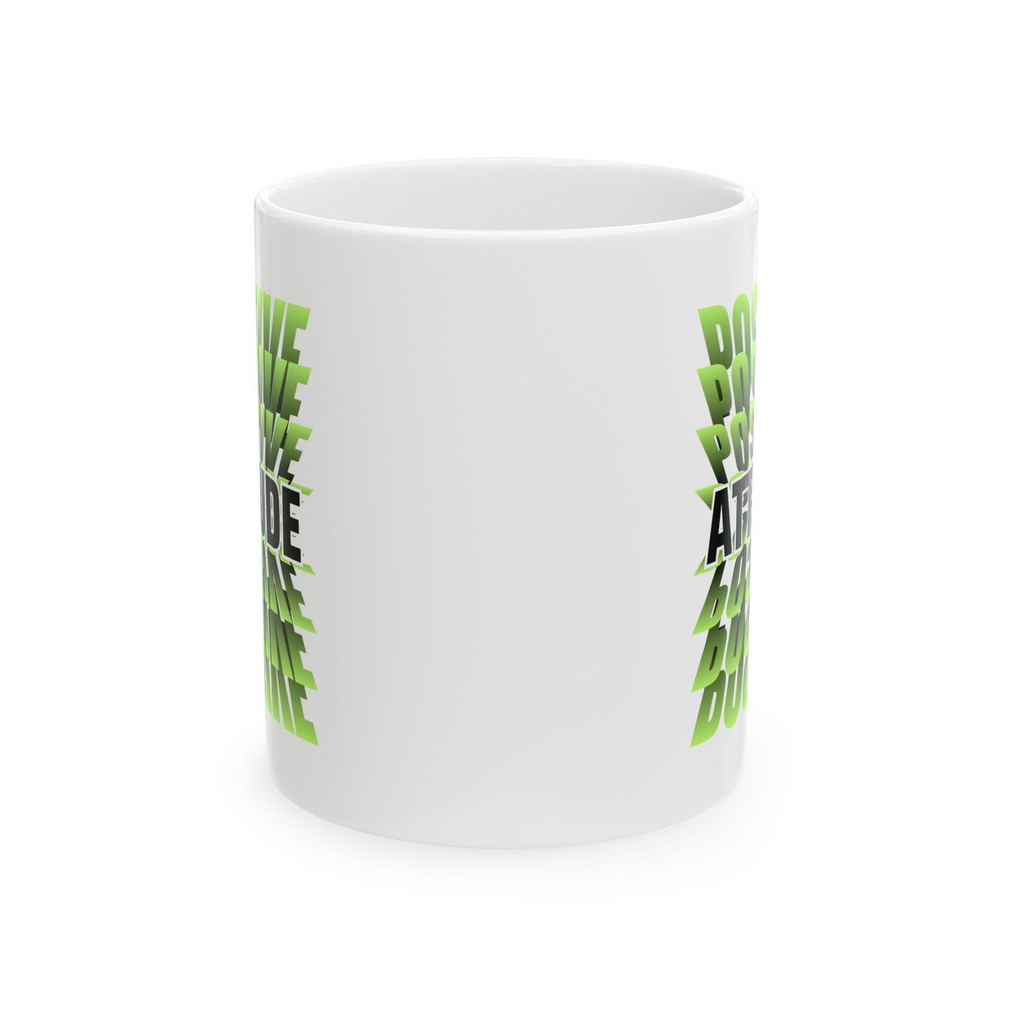 Positive Attitude Inspirational Ceramic Mug, 11oz and 15oz Coffee Cup for Motivation, Great Gift for Friends, Birthday, Self-Care, Office Decor, [...]