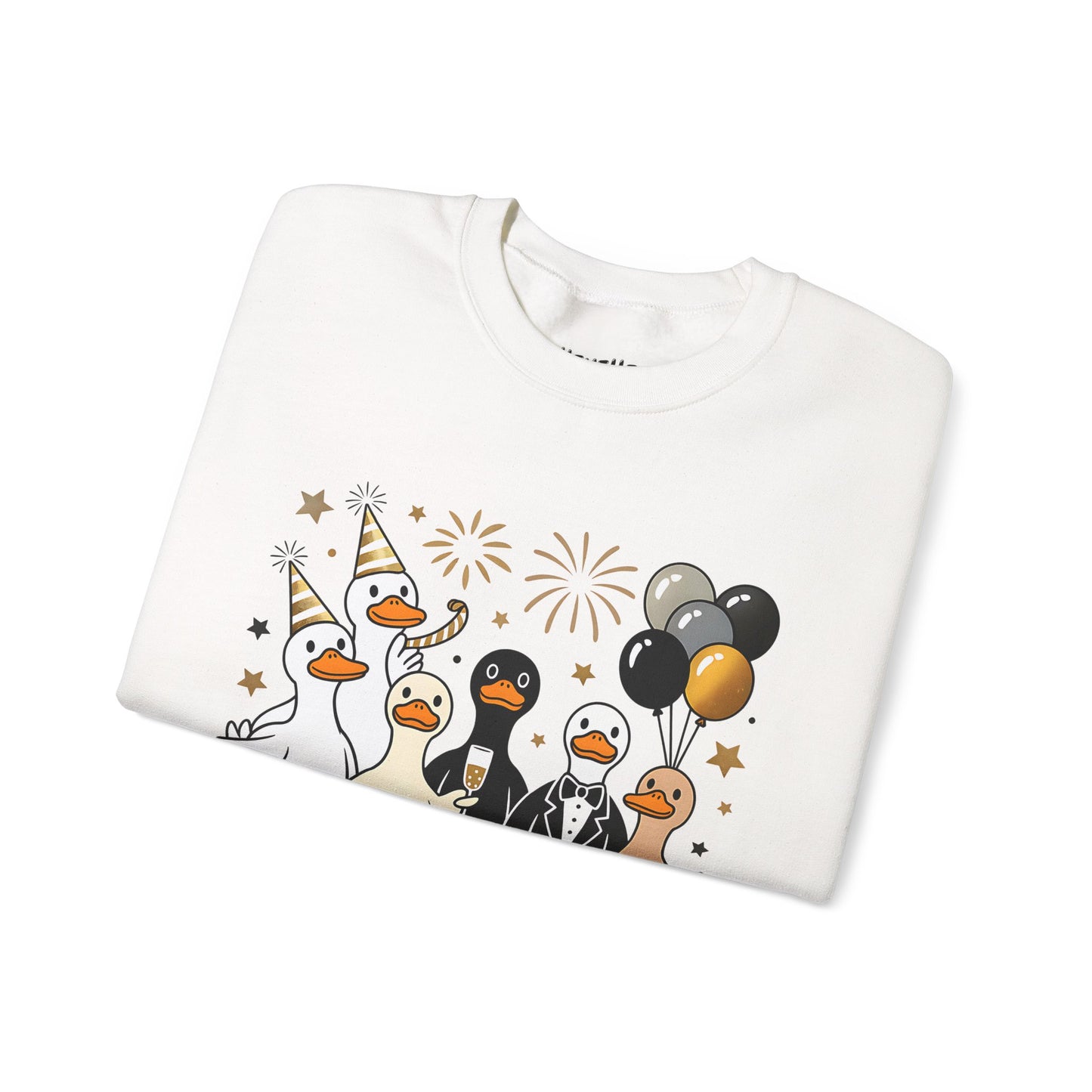 Just A Party Goose 2026 Happy New Year Crewneck Sweatshirt