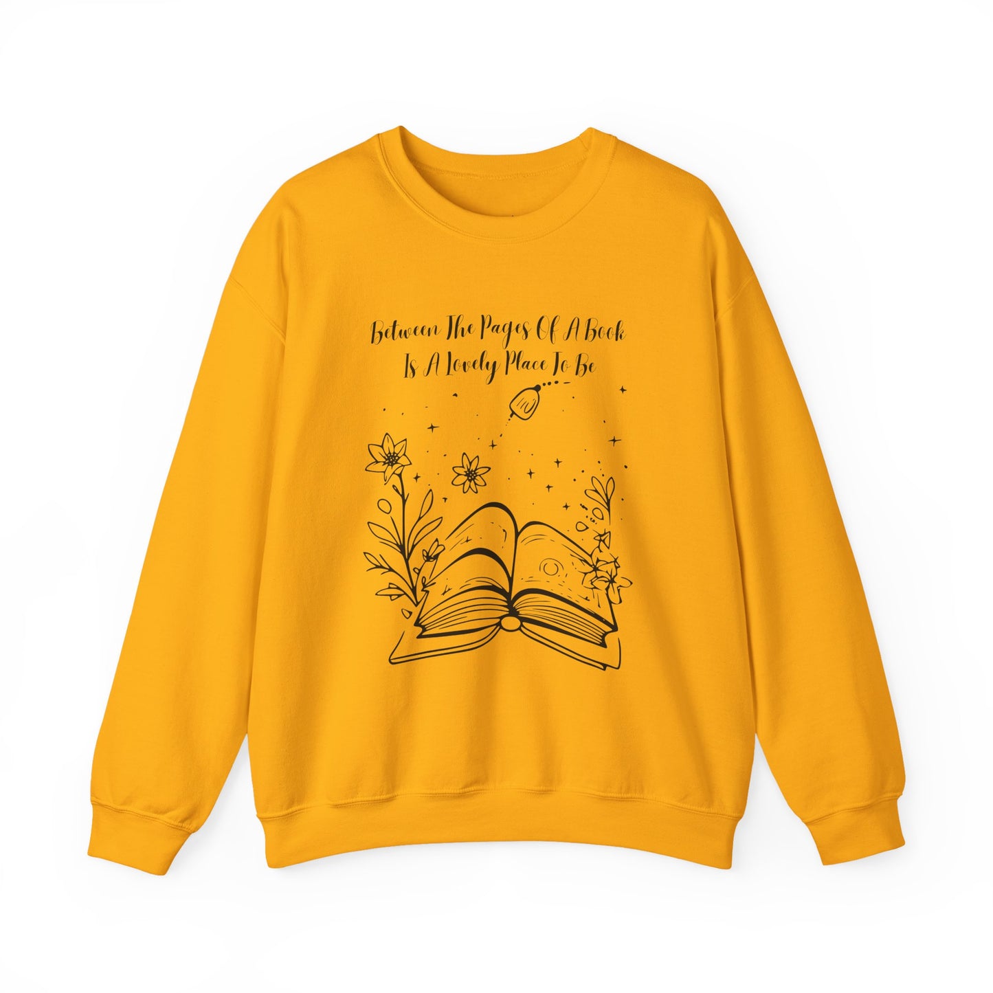 Between the Pages of a Book... Sweatshirt, Perfect Gift for Book Lovers, Literary Apparel, Cozy Reading Gift, Cute Bookworm Crewneck