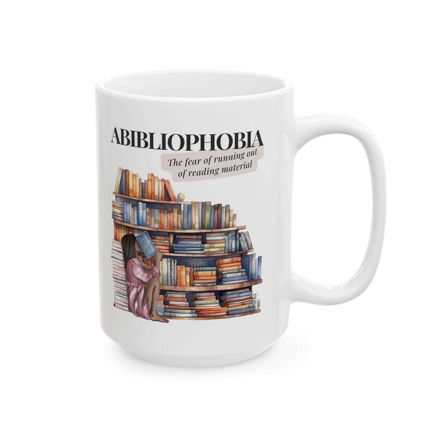 Mug - Book Lover Ceramic Mug 11oz 15oz