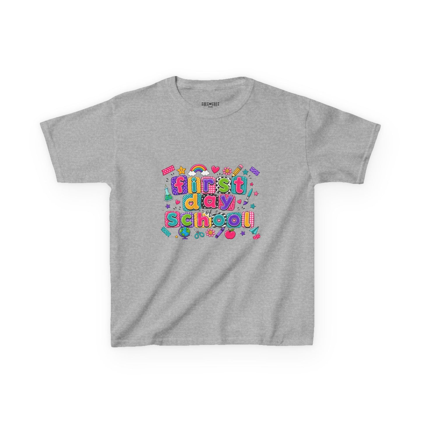 First Day of School T‑Shirt — Bright Back-to-School Tee