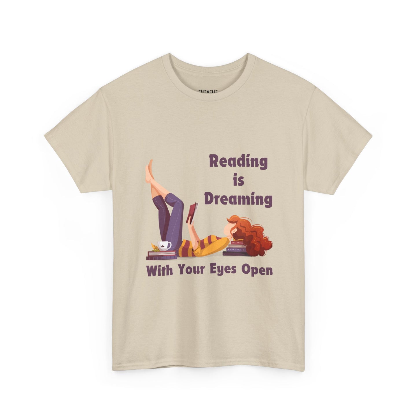 Reading is Dreaming With My Eyes Open... T-Shirt, Unisex Tee