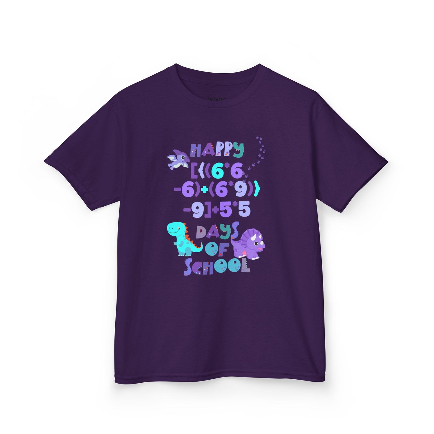 Dinosaur 100 Days of School Celebration Shirt