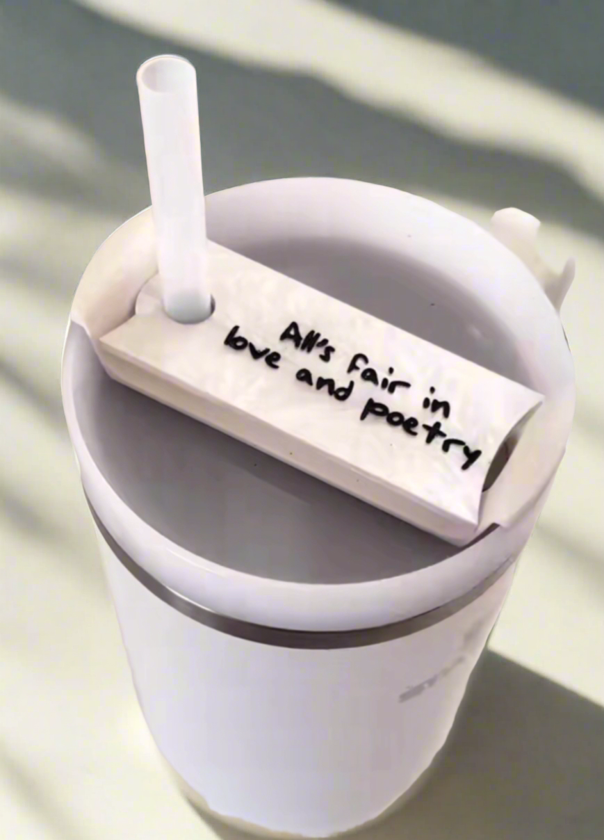 All’s Fair | Poetry Lid Topper