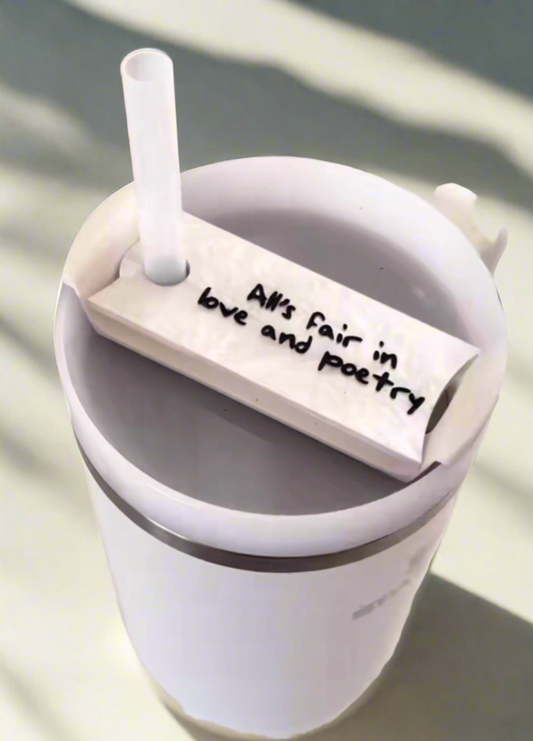 All’s Fair | Poetry Lid Topper
