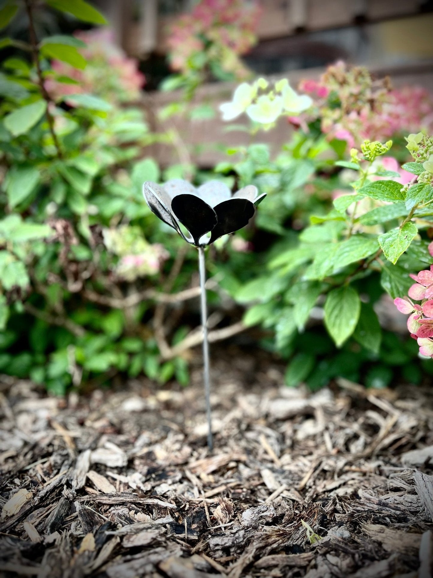 3-Pack Metal Plain Flowers