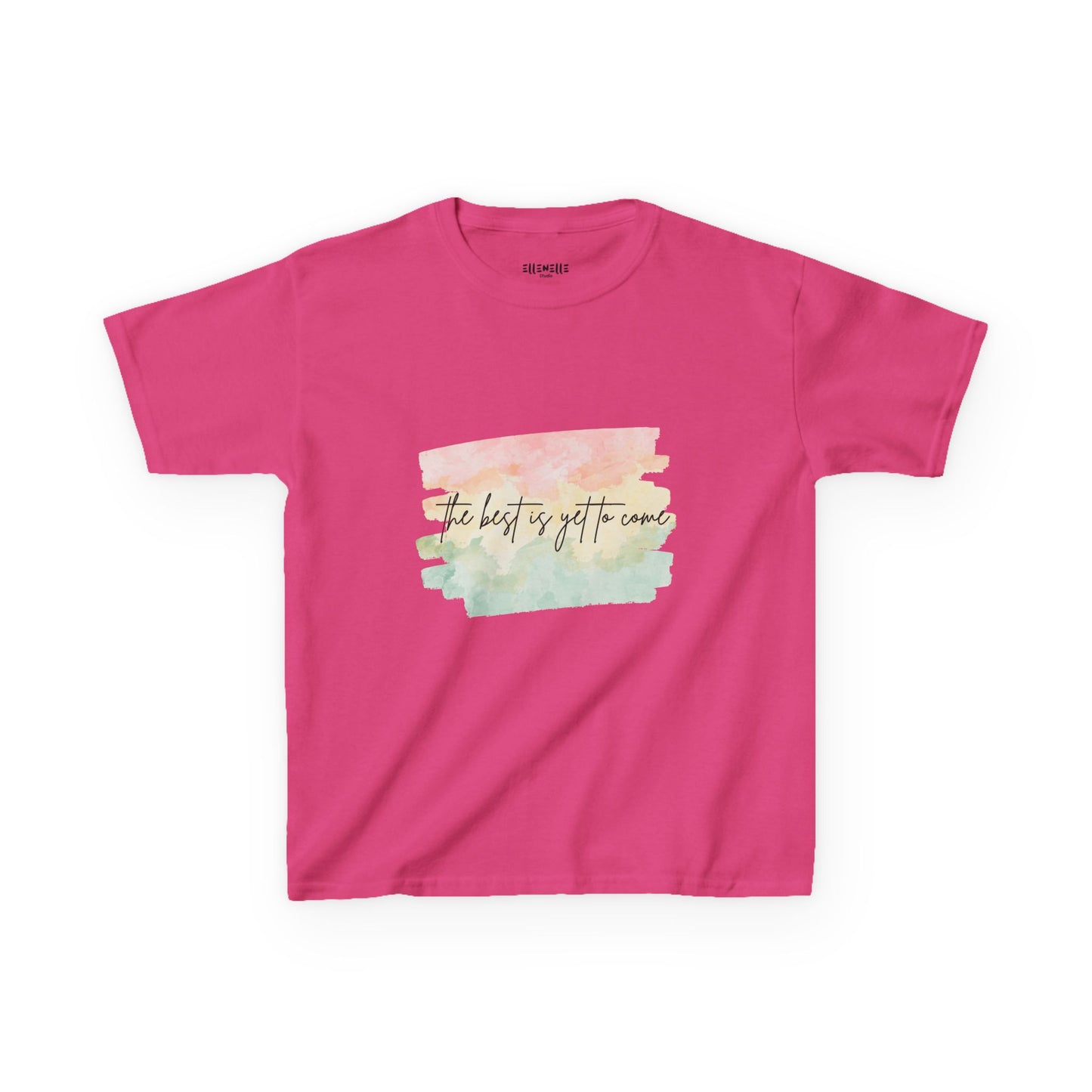The Best Is Yet To Come Motivational Kids T-Shirt, Positive Affirmation Shirt, Gift for Children, Encouraging Apparel