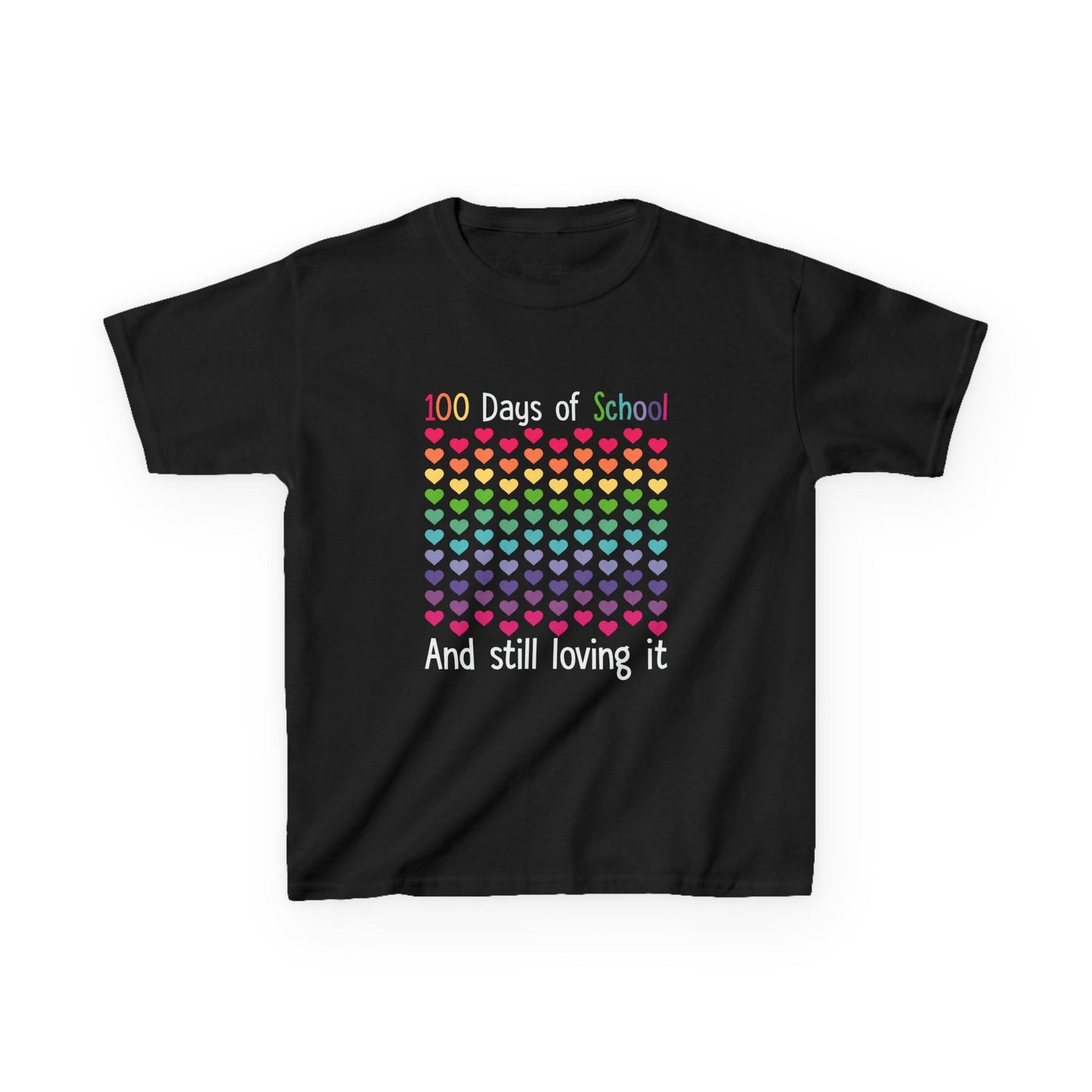 Hearts 100 Days of School Celebration Shirt