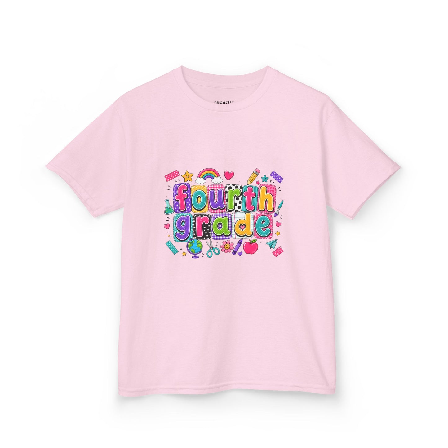 Fourth Grade T‑Shirt — Bright Back-to-School Tee