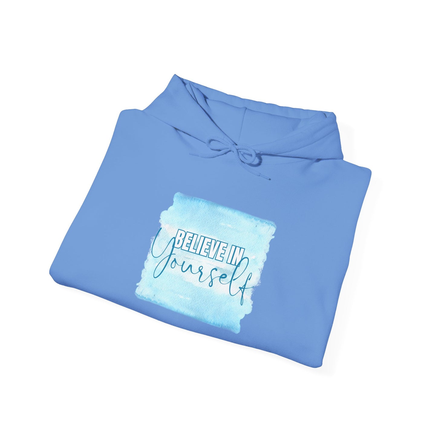 Believe in Yourself Motivational Hoodie, Unisex Sweatshirt, Casual Comfort Wear, Gift for Teens, Inspirational Clothing, Everyday Hoodie