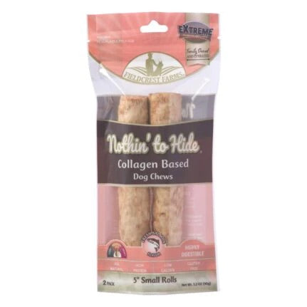 Nothin’ to Hide Small Salmon Roll (5inch 2pk) (3.2oz)