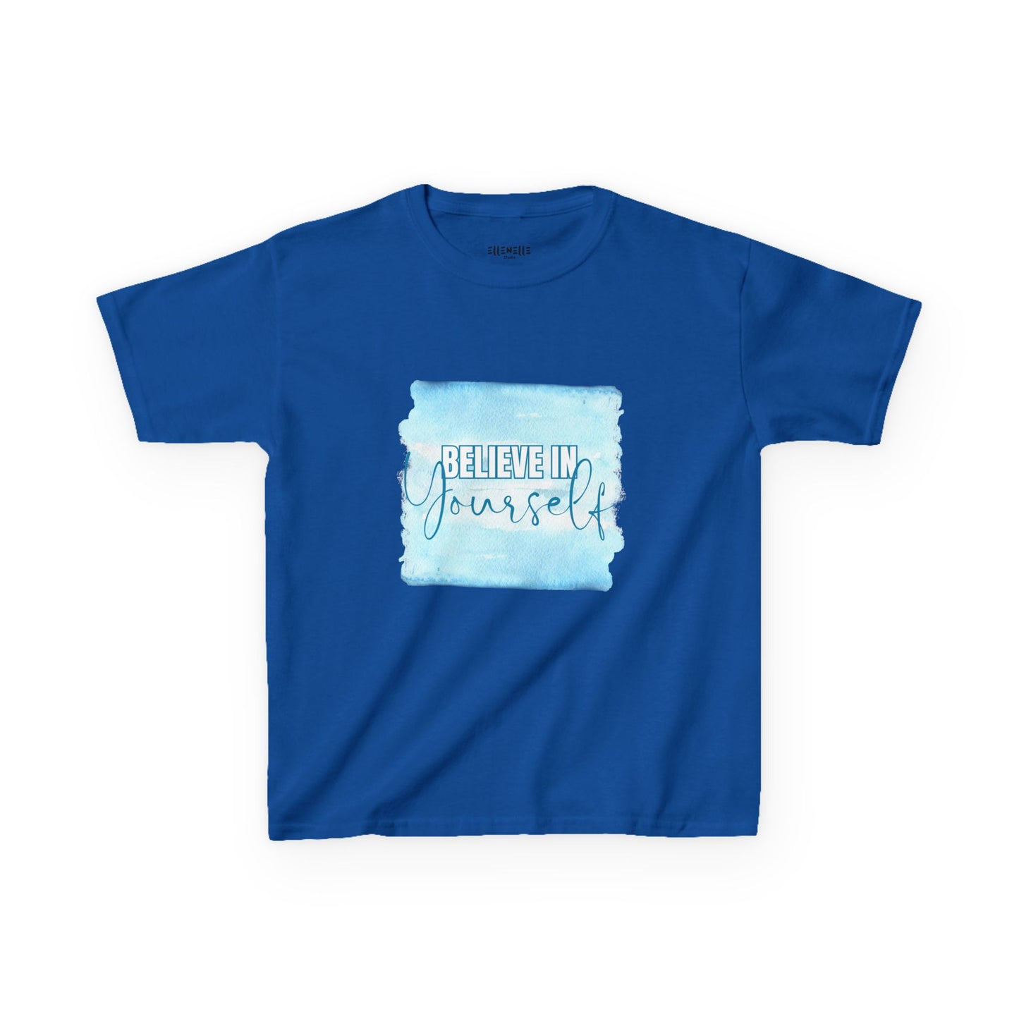 Believe in Yourself Motivational Kids T-Shirt, Positive Affirmation Shirt, Gift for Children, Encouraging Apparel