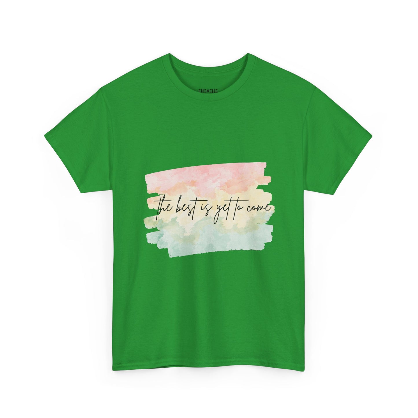 The Best Is Yet To Come Empowering Unisex Heavy Cotton Tee, Self-Love T-Shirt, Affirmation Apparel, Gift for Friends, Motivational Clothing