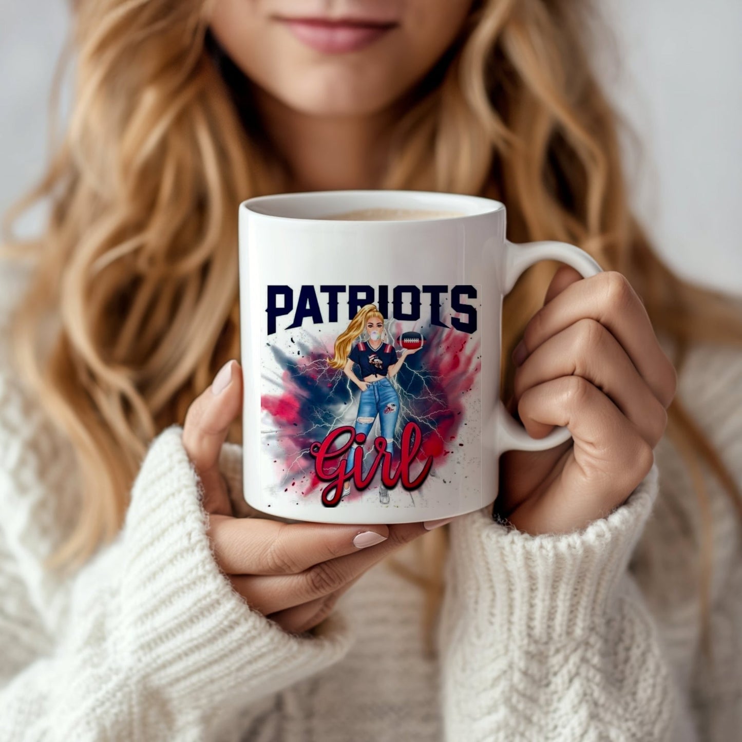 N.E Girl Ceramic Mug | 11oz
