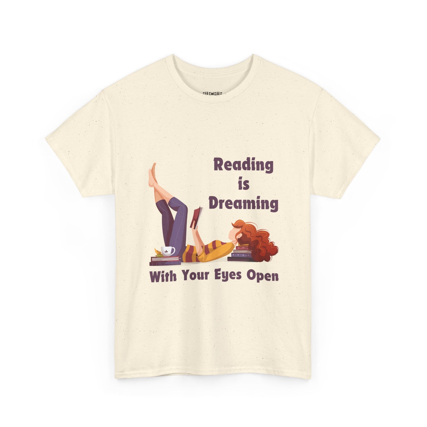 Reading is Dreaming With My Eyes Open... T-Shirt, Unisex Tee