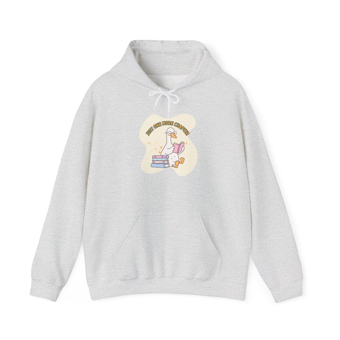 Just One More Chapter Unisex Hooded Sweatshirt with Library Design, Cozy Literature Hoodie for Book Lovers, Perfect Gift for Readers, Literary [...]