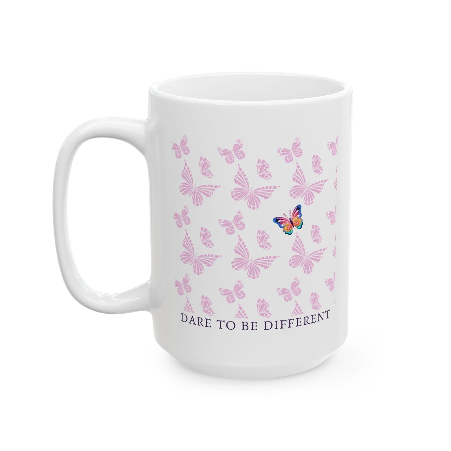 Dare To Be Different Inspirational Ceramic Mug, 11oz and 15oz Coffee Cup for Motivation, Great Gift for Friends, Birthday, Self-Care, Office Decor, [...]