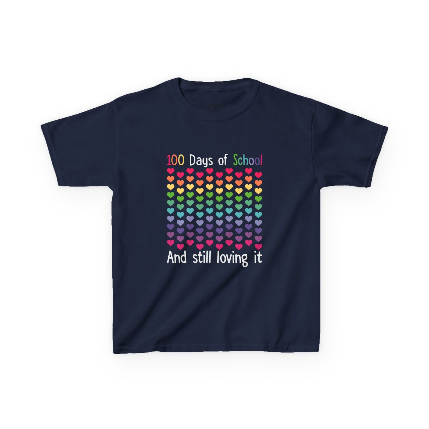 Hearts 100 Days of School Celebration Shirt