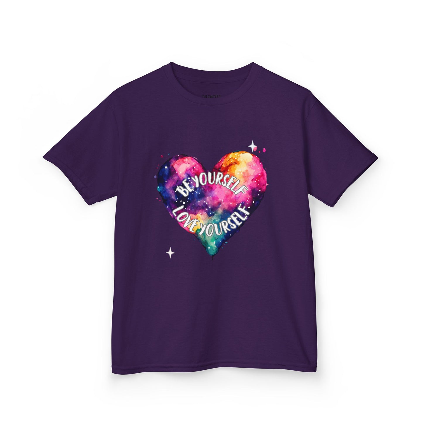 Be Yourself Love Yourself Motivational Kids T-Shirt, Positive Affirmation Shirt, Gift for Children, Encouraging Apparel