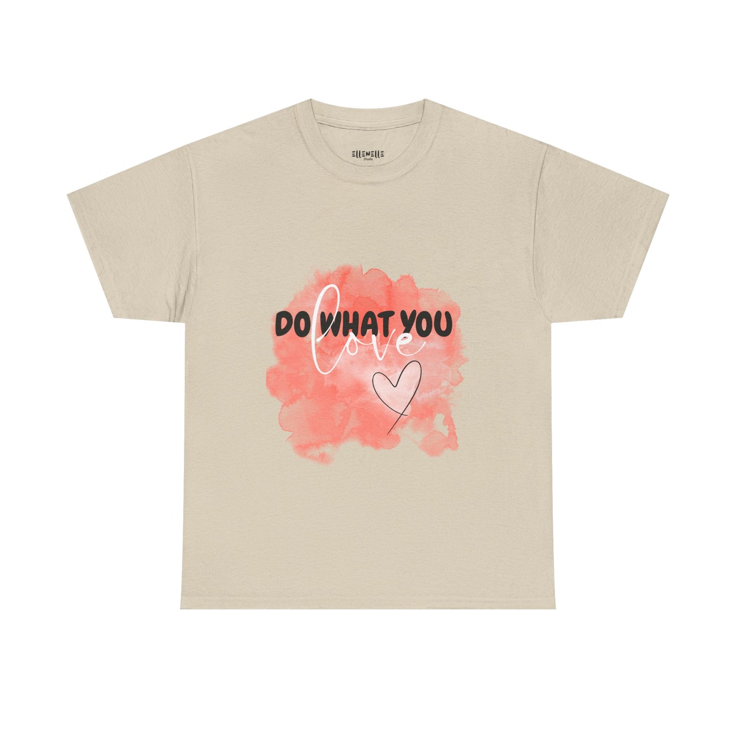 Do What You Love Empowering Unisex Heavy Cotton Tee, Self-Love T-Shirt, Affirmation Apparel, Gift for Friends, Motivational Clothing
