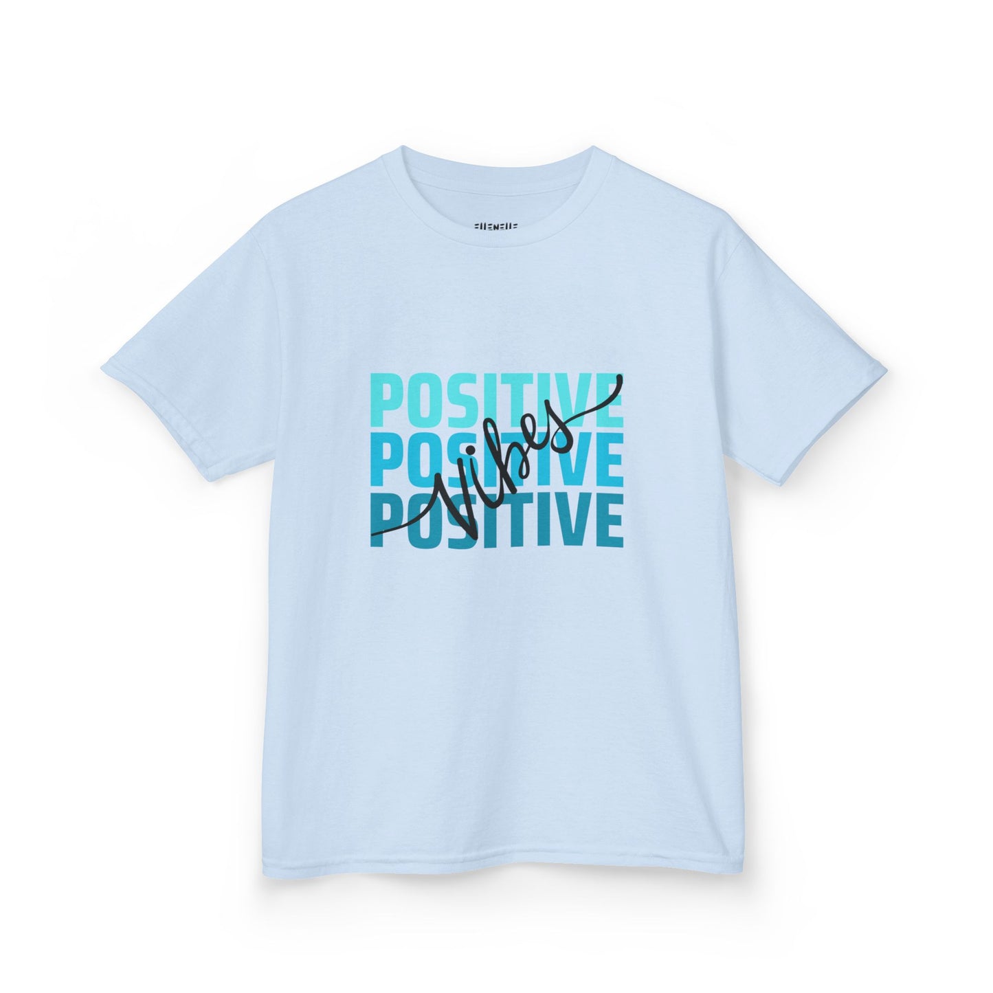Positive Vibes Motivational Kids T-Shirt, Positive Affirmation Shirt, Gift for Children, Encouraging Apparel