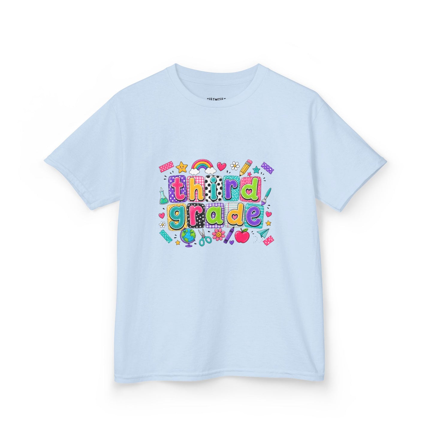 Third Grade T‑Shirt — Bright Back-to-School Tee