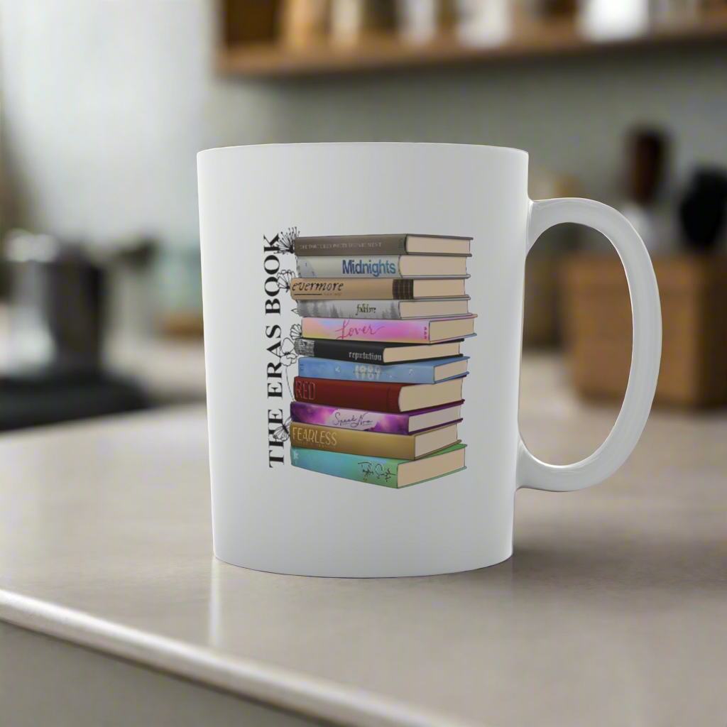 Books Era Ceramic Mug | 11oz