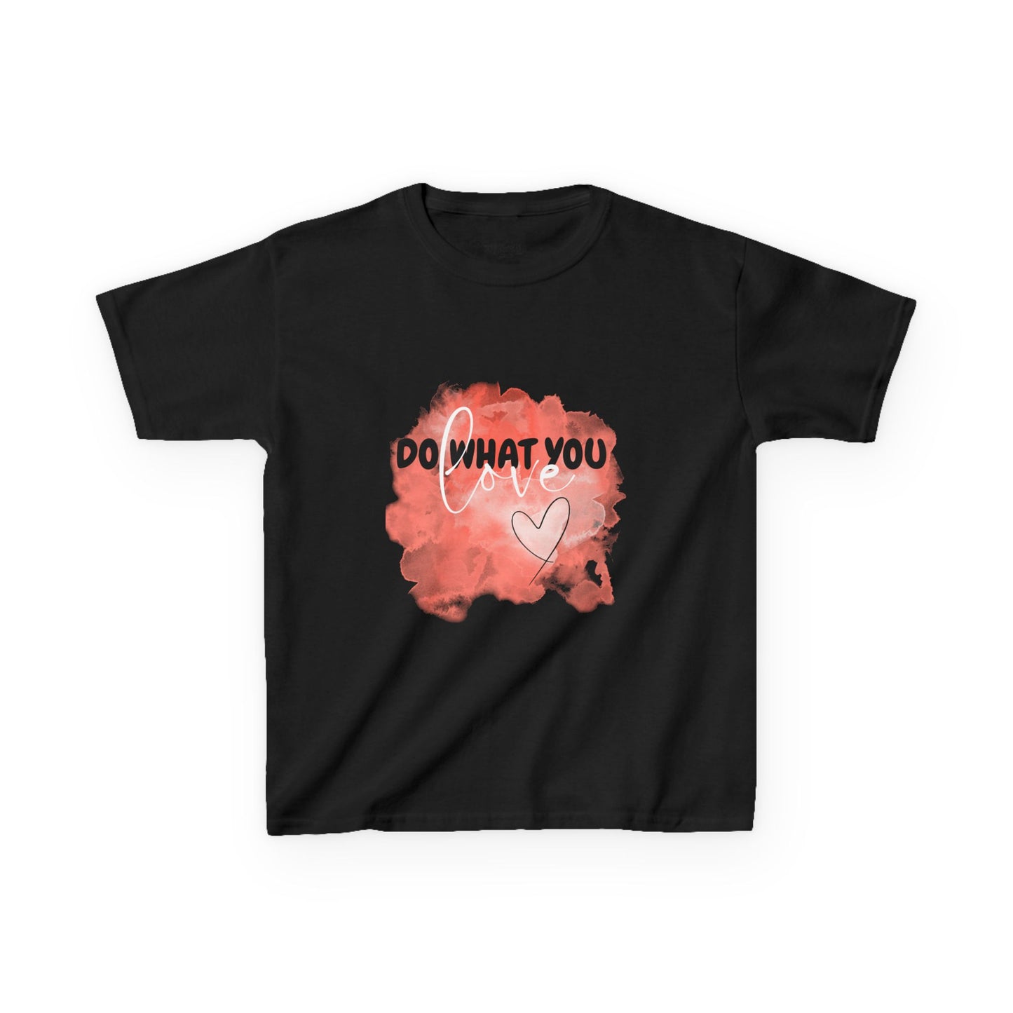 Do What You Love Motivational Kids T-Shirt, Positive Affirmation Shirt, Gift for Children, Encouraging Apparel