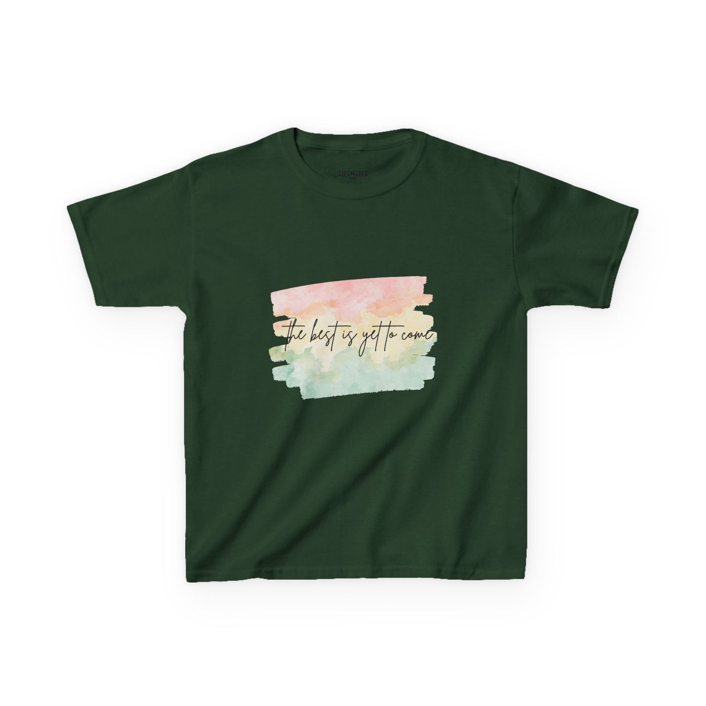 The Best Is Yet To Come Motivational Kids T-Shirt, Positive Affirmation Shirt, Gift for Children, Encouraging Apparel