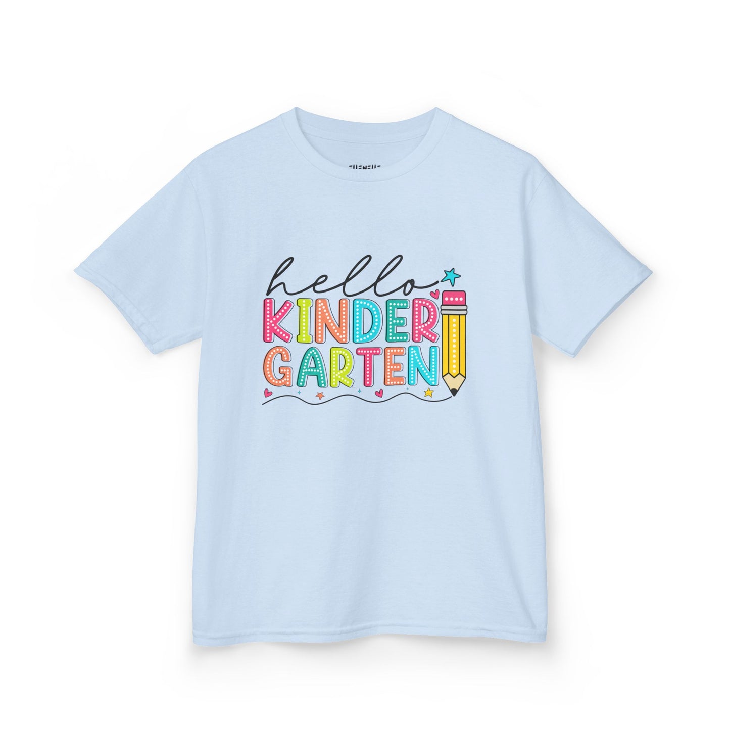 Hello Kindergarten T‑Shirt — Bright Back-to-School Tee