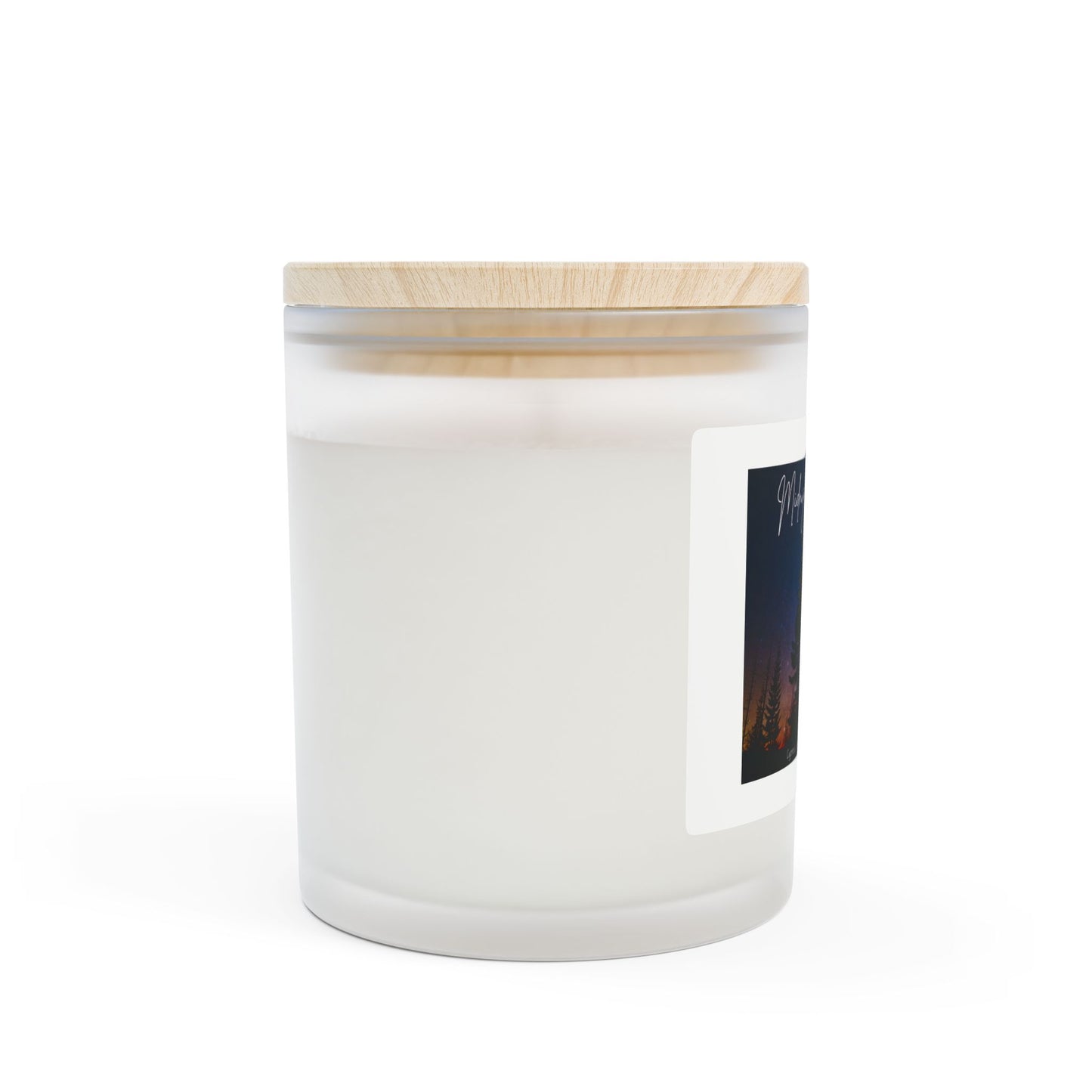 Midnight in the Pines Scented Candle - 11oz Frosted Glass