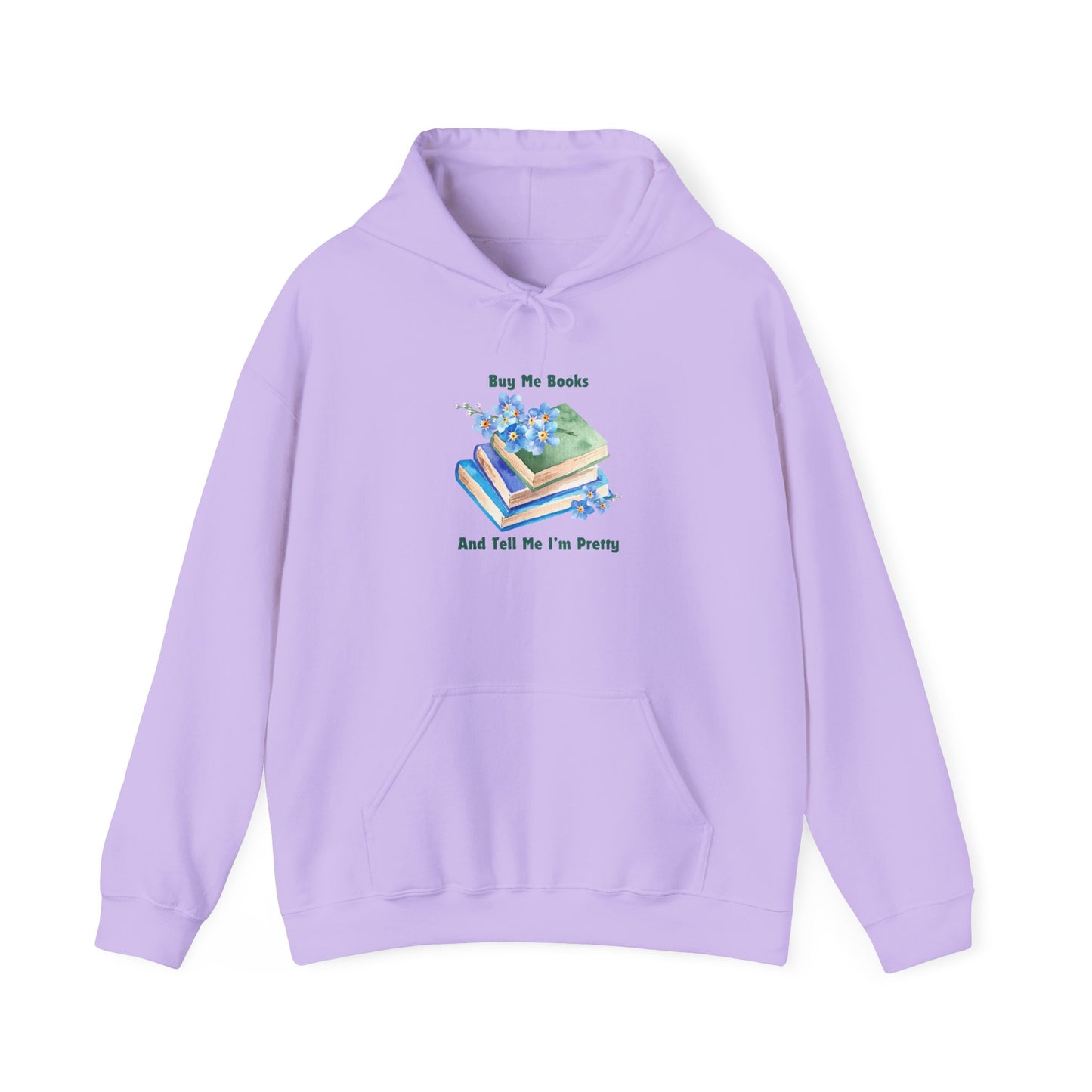 Buy Me Books Unisex Hooded Sweatshirt with Library Design, Cozy Literature Hoodie for Book Lovers, Perfect Gift for Readers, Literary [...]