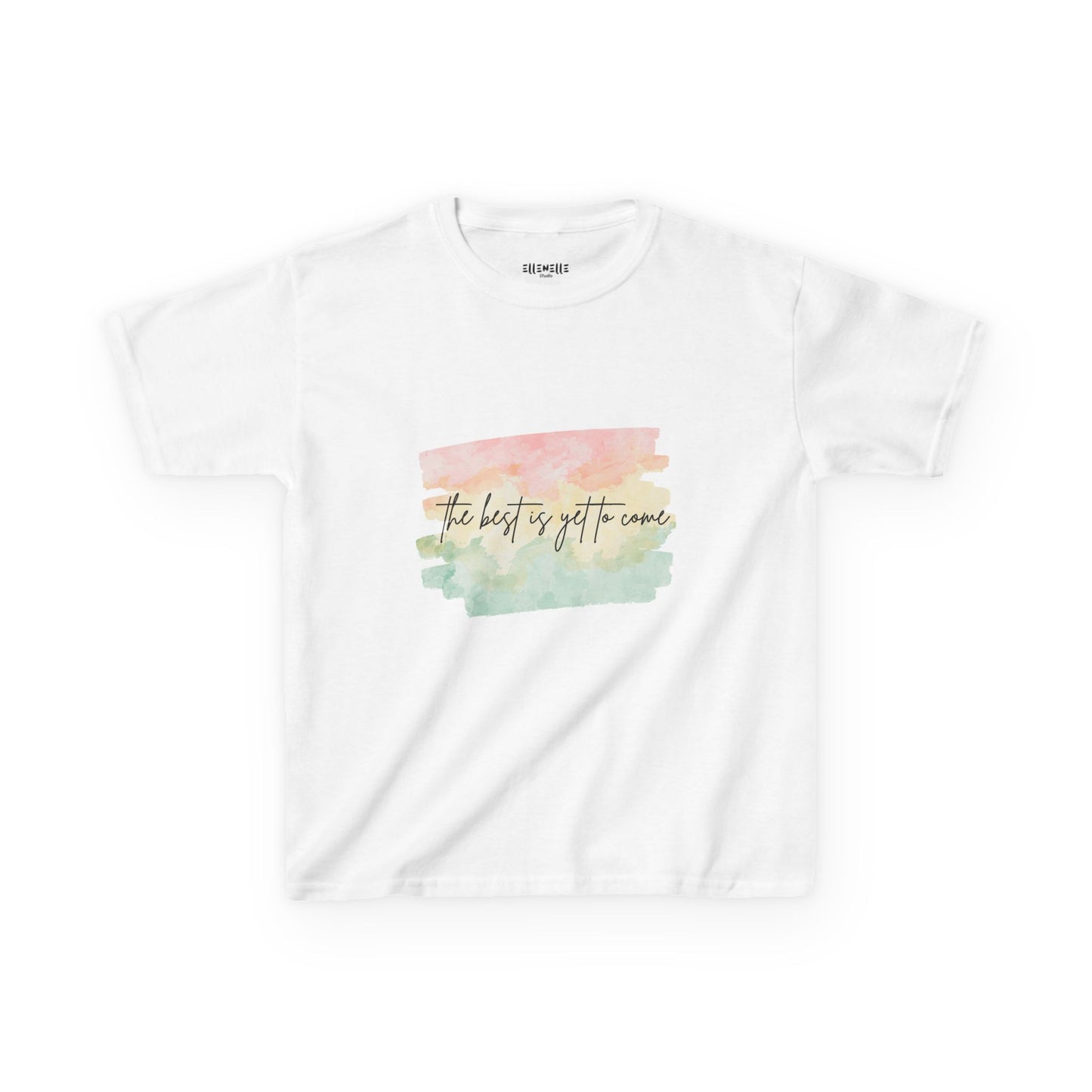 The Best Is Yet To Come Motivational Kids T-Shirt, Positive Affirmation Shirt, Gift for Children, Encouraging Apparel