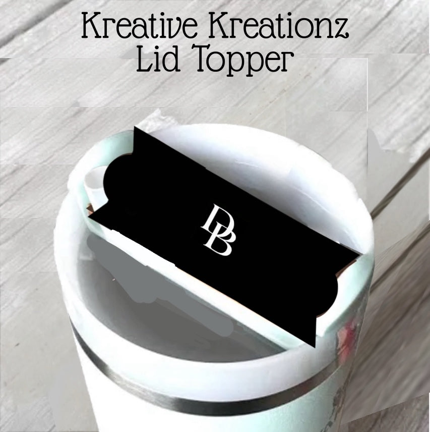 Monogram DB Lid Topper