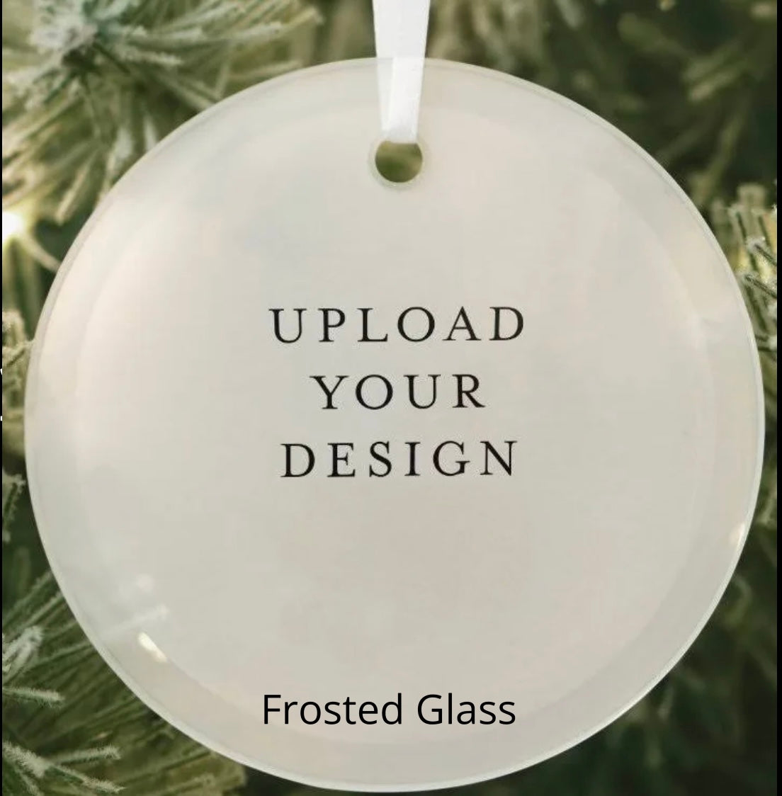 Personalized Glass Ornament