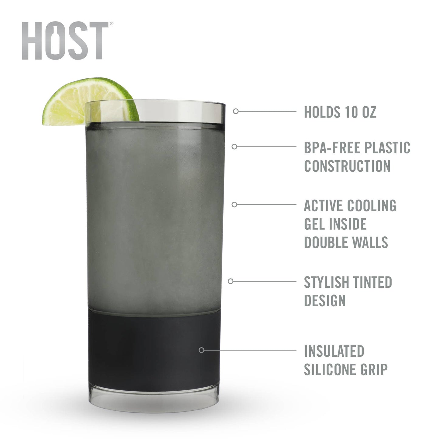 Highball FREEZE™ Cooling Cups - Set of 2