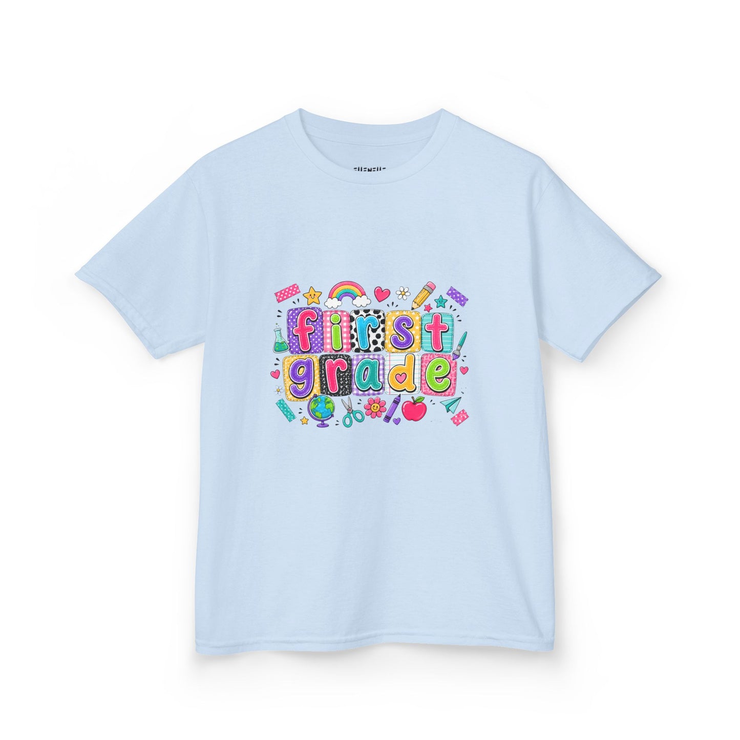 First Grade T‑Shirt — Bright Back-to-School Tee